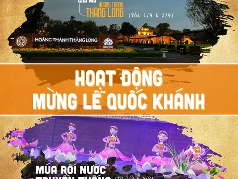 Tour đêm "Giải mã Hoàng Thành Thăng Long" - đi tìm chốn vi vu ngày Quốc Khánh
