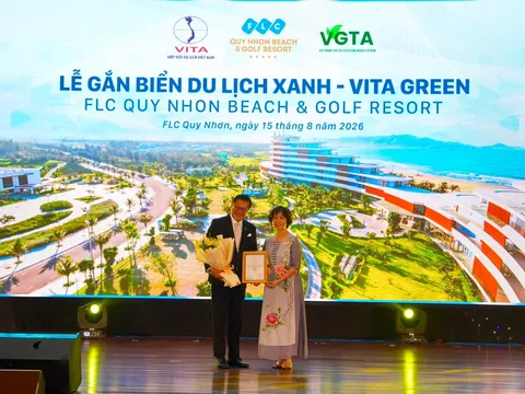 FLC Quy Nhơn Beach & Golf Resort đón biển VITA GREEN cấp độ xuất sắc