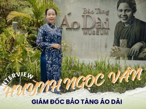 Bà Huỳnh Ngọc Vân: "Đối với tôi áo dài vốn là di sản mà toàn thể người Việt phải hiểu, phải yêu, góp phần vun đắp"