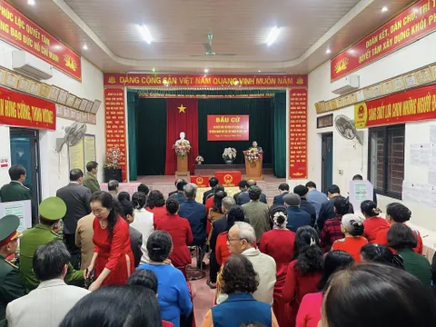 Nghệ An: hơn 46 nghìn cử tri phường Vinh Lộc tham gia  bầu cử sáng ngày 15/3