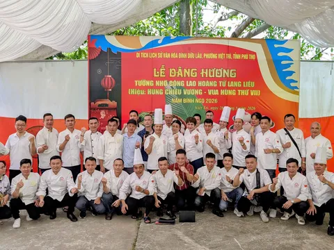 120 Đầu bếp Việt hội tụ đất Tổ, kết nối sức mạnh nâng tầm ẩm thực Việt