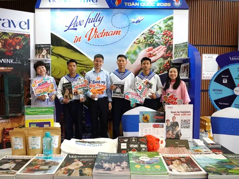 Khám phá gian trưng bày Tạp chí Vietnam Travel tại Hội Báo toàn quốc 2026
