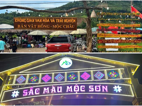Chạm vào sắc màu văn hóa Mộc Châu qua những không gian trải nghiệm bản địa