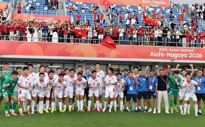 U23 VIỆT NAM ĐÁNH BẠI U23 PHILIPPINES 2-0, MỞ RỘNG CÁNH CỬA VÀO TỨ KẾT ASIAD 2026