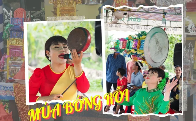 Giữ hồn văn hóa Nam Bộ qua nghệ thuật múa bóng rỗi