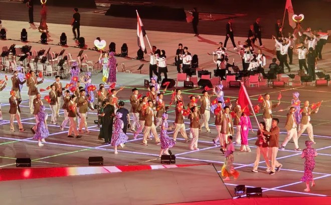Đêm khai mạc ASIAD 20: Bản hòa ca từ xứ sở Phù Tang và nhịp đập chung của châu lục
