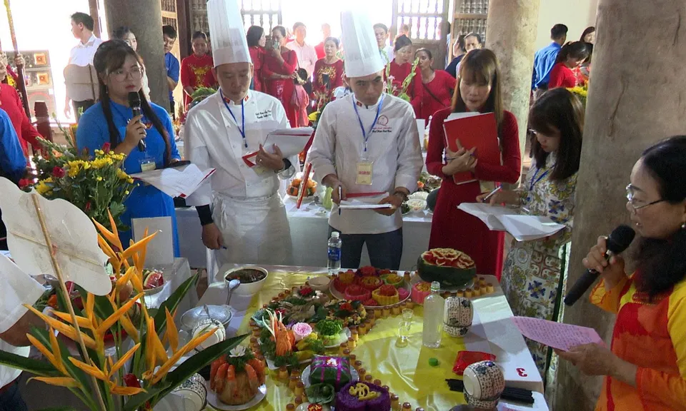 Lan tỏa giá trị văn hóa từ Hội thi “Mâm cỗ tri ân” tại Đất Tổ