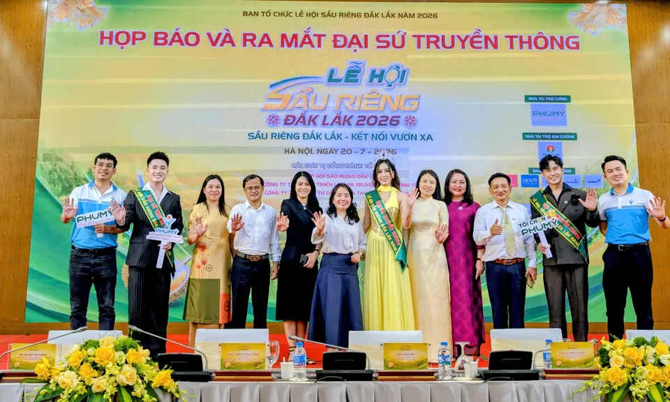 Lễ hội Sầu riêng Đắk Lắk năm 2026 hé lộ loạt trải nghiệm đáng chờ đợi