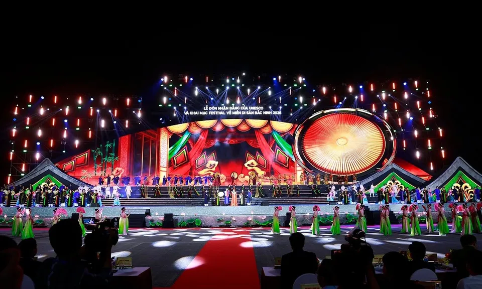 Bắc Ninh đón nhận vinh danh của UNESCO, khai mở không gian di sản trong Festival 2026