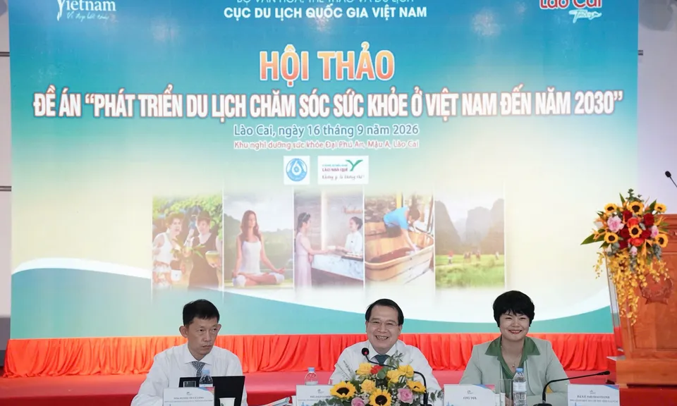 Việt Nam xây dựng hệ sinh thái du lịch chăm sóc sức khỏe đến năm 2030