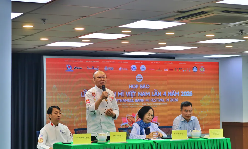 Lễ hội Bánh mì Việt Nam 2026: Mở rộng không gian giao thoa ẩm thực quốc tế tại TP.HCM