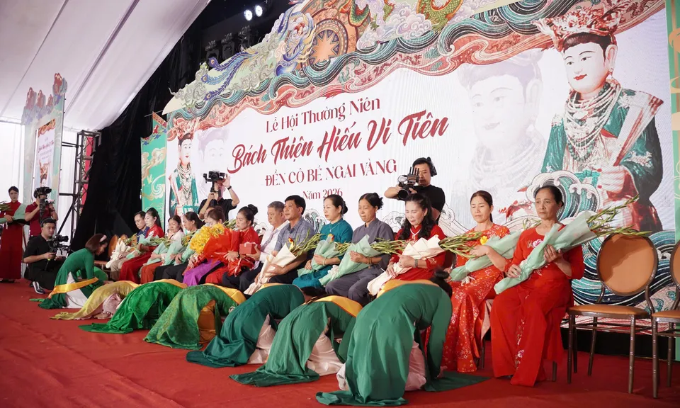 “Bách thiện hiếu vi tiên” 2026 tại Đền Cô Bé Ngai Vàng: Một ngày hội của tri ân và kết nối gia đình
